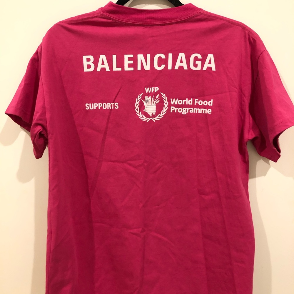 Balenciaga World Food Programme Shirt
